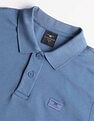 Flying Machine Horizontal Stripe Cotton Polo Shirt