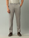 Arrow Sport Solid Dobby Weave Trousers