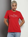 Tommy Hilfiger Hilfiger Script Crew Neck T-Shirt