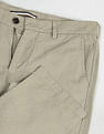 Arrow Sports Cotton Linen Mid Rise Trousers