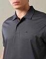 Arrow Geometric Printed Pure Cotton 1851 Polo Shirt
