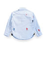 U.S. Polo Assn. Kids Boys Logo Print Oxford Shirt