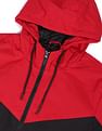 Flying Machine Colour Block Hooded Jacket