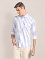 U.S. Polo Assn. Cutaway Collar Vertical Stripe Shirt
