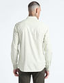 Flying Machine Graphic Print Cotton Shirt