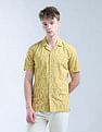 Flying Machine Geometric Printed Color Of Home Shirt