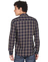 Flying Machine Tartan Check Pure Cotton Shirt