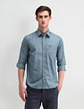 Arrow Sport Brooklyn Fit All-over Print Shirt