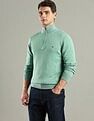 Tommy Hilfiger Solid Regular-Fit Cotton Sweater