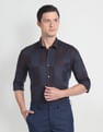 Arrow Newyork Manhattan Slim Fit Dobby Shirt
