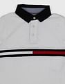 Tommy Hilfiger Kids Boys Logo Regular-Fit Cotton Polo T-Shirt