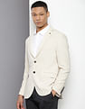 Tommy Hilfiger Textured Regular Fit Blazer