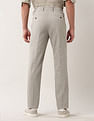 Arrow Newyork Textured Dobby Autoflex Trousers