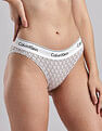 Calvin Klein Underwear Womens Beige Printed Panties