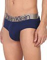 Calvin Klein Underwear Men Navy Elasticized Waistband Solid Hip Briefs