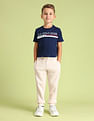 U.S. Polo Assn. Kids Boys Brand Embroidered Regular Fit Joggers
