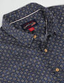 U.S. Polo Assn. Denim Co. Rounded Cuff Printed Casual Shirt