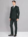 AD by Arvind Tailored Regular Fit Checked Two Piece Suit