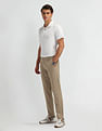 Arrow Newyork Textured Pattern Regular Polo Shirt