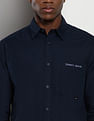 Tommy Hilfiger Solid Relaxed Fit Shirt