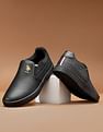 U.S. Polo Assn. Men Round Toe Solid Lyne Slip On Sneakers