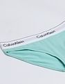 Calvin Klein Underwear Womens Blue Solid Panties