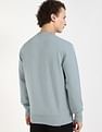 Calvin Klein Jeans Solid Relaxed-Fit Cotton Sweatshirt