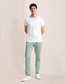 U.S. Polo Assn. Slim Fit Contrast Collar Polo Shirt