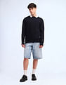 Flying Machine Solid Regular Fit Sweatshirt