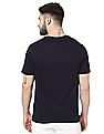 AD by Arvind Crew Neck Graphic Print T-Shirt
