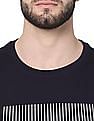 AD by Arvind Crew Neck Graphic Print T-Shirt