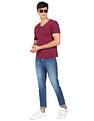 Flying Machine Slash Slim Tapered Fit Stone Wash Jeans