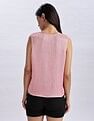 Calvin Klein Jeans Regular Fit Polyester V-Neck Tops