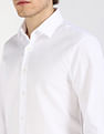Calvin Klein Jeans White Dobby Shirt