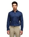 Arrow Slim Fit Dobby Solid Pattern Shirt