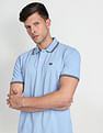 Arrow Sports Patterned Collar Polo Shirt