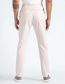 Flying Machine Cotton Solid Trousers