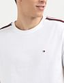 Tommy Hilfiger Shadow Stripe Detail Sleeve T-Shirt
