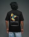 Flying Machine Street Vibe Graphic Printed Relaxed Fit T-shirt