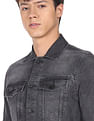 Flying Machine Washed Denim Jacket
