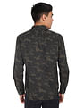 Flying Machine Camouflage Print Pure Cotton Shirt