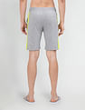 USPA Innerwear Colour Block Logo IYAR Knit Shorts - Pack Of 1