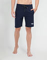 USPA Innerwear Colour Block Logo IYAR Knit Shorts - Pack Of 1