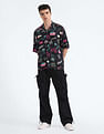 Flying Machine Mid Rise Loose Fit Cargo Pants