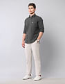 U.S. Polo Assn. Denim Co. Slim Fit Pure Cotton Twill Shirt