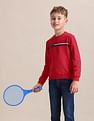 U.S. Polo Assn. Kids Brand Printed Regular Fit Sweatshirt