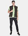 U.S. Polo Assn. Stand Collar Sleeveless Jacket