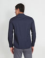 Arrow Sports Mandarin Collar Cotton Casual Shirt
