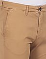 U.S. Polo Assn. Flat Front Solid Casual Trousers