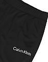 Calvin Klein Men Black Solid Long Sleeve Track Suit